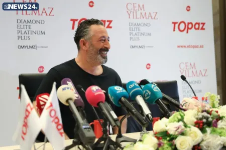 "Miri Yusif kimi Azərbaycanın Xalq artisti olmaq istəyirəm" - Cem Yılmaz Bakıda