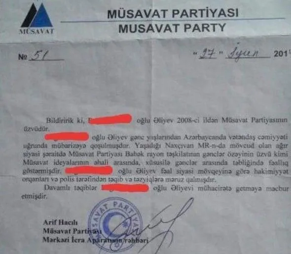 “Mühacir biznesi” ilə bağlı yeni sənədlər yayıldı