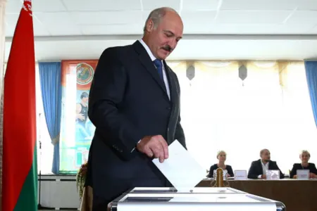 Lukaşenko səs verdi