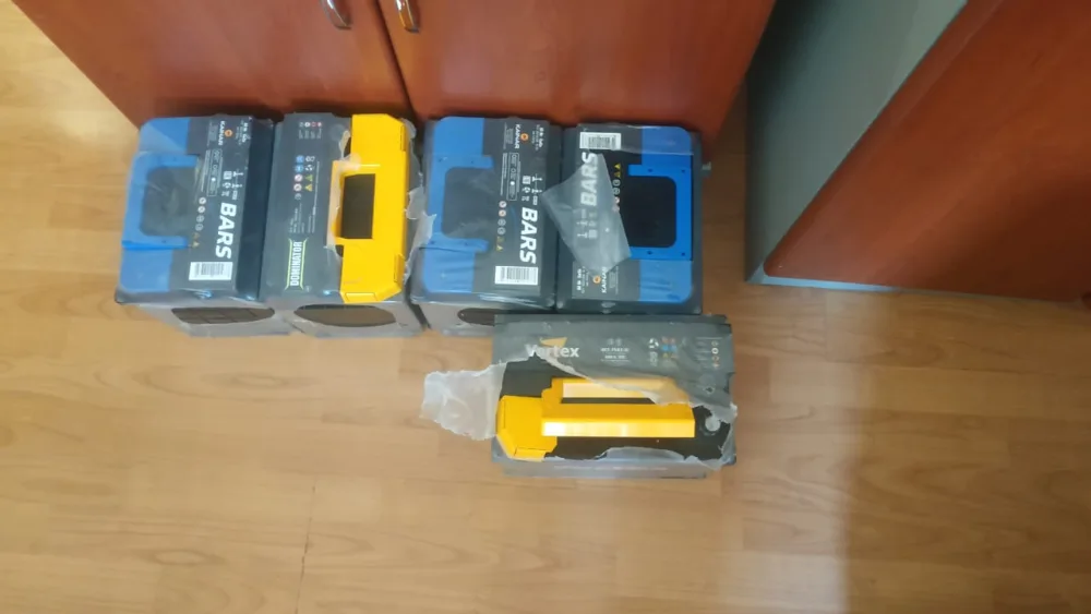 Şəkidə akkumulyator oğruları - TUTULDU - FOTO