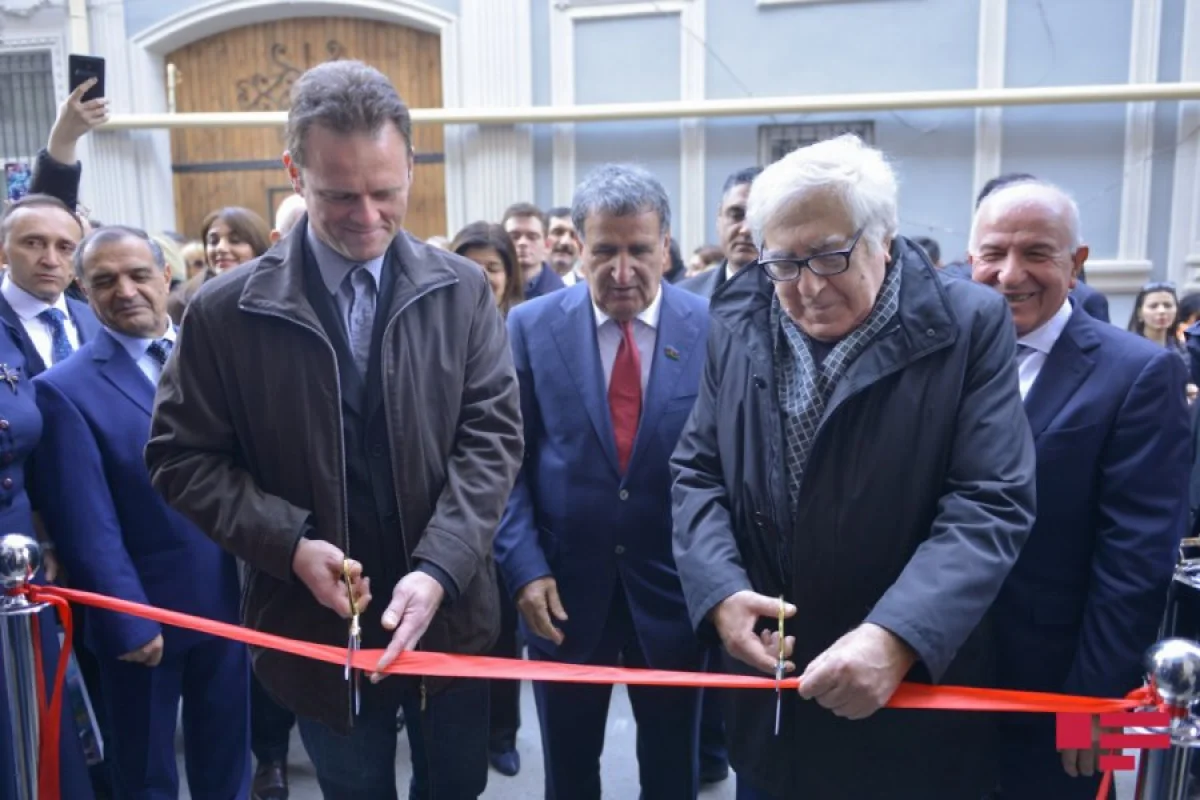 Cəlil Məmmədquluzadənin nəticəsi ev-muzeyinin açılışında - FOTOLAR