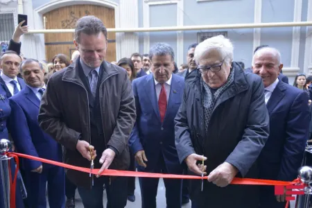 Cəlil Məmmədquluzadənin nəticəsi ev-muzeyinin açılışında - FOTOLAR