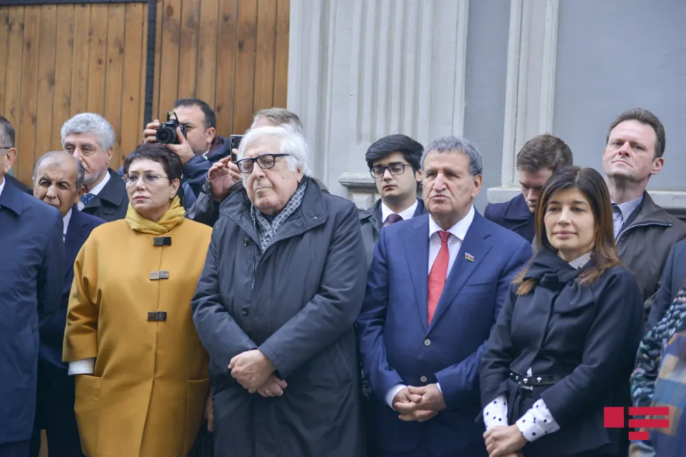 Cəlil Məmmədquluzadənin nəticəsi ev-muzeyinin açılışında - FOTOLAR