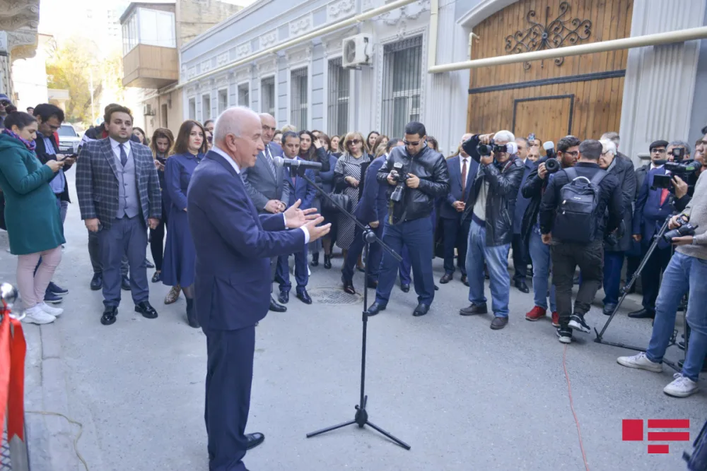 Cəlil Məmmədquluzadənin nəticəsi ev-muzeyinin açılışında - FOTOLAR
