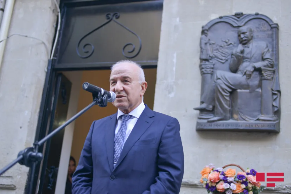 Cəlil Məmmədquluzadənin nəticəsi ev-muzeyinin açılışında - FOTOLAR