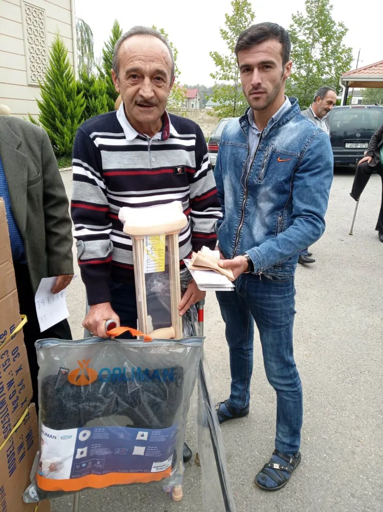 Əlilliyi olan şəxslərə 403 reabiltasiya vasitəsi verildi - FOTO