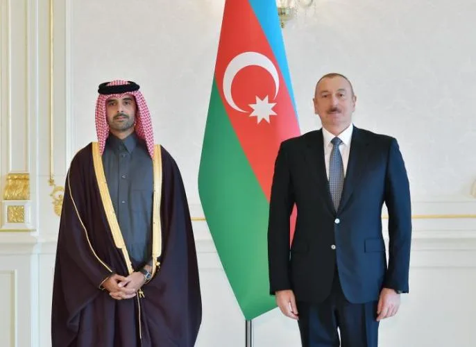 İlham Əliyev İordaniya və Qətərin yeni səfirlərinin etimadnaməsini qəbul etdi - FOTOLAR