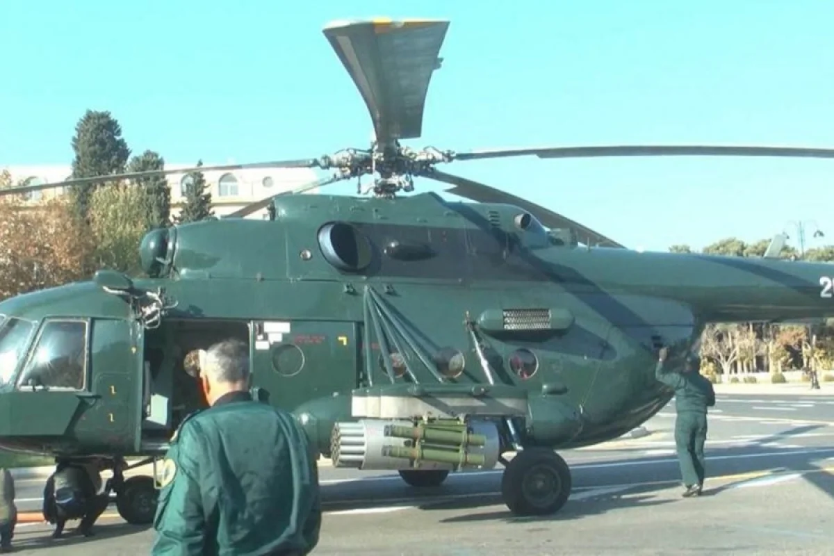 Sumqayıt səmasında uçan helikopterlərdən sakinlər üçün - dəvətnamə atıldı - FOTO - VİDEO