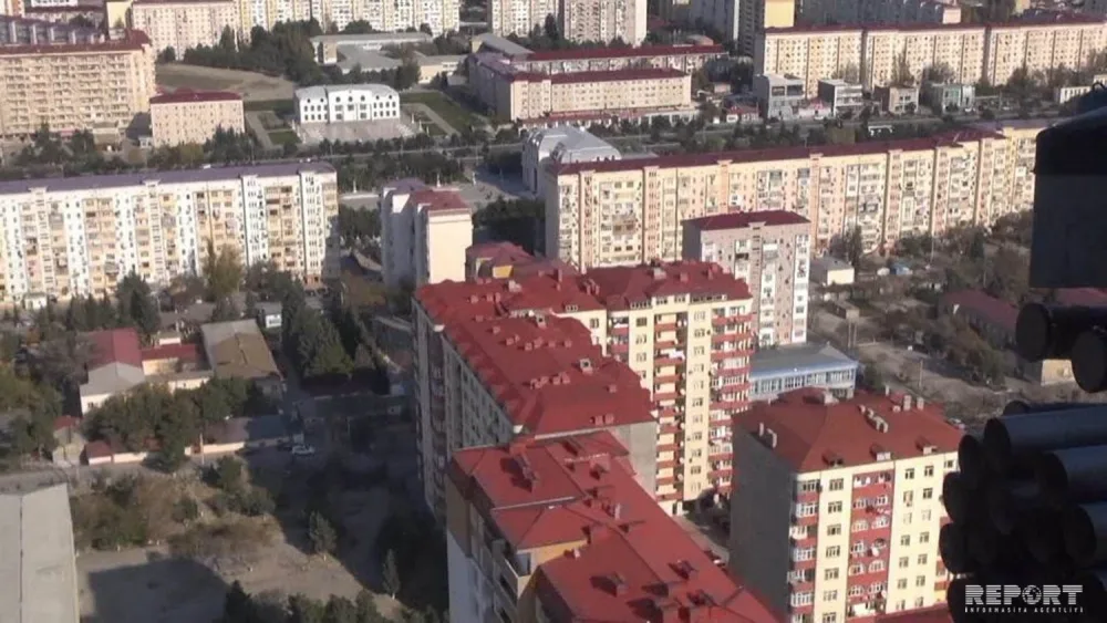 Sumqayıt səmasında uçan helikopterlərdən sakinlər üçün - dəvətnamə atıldı - FOTO - VİDEO