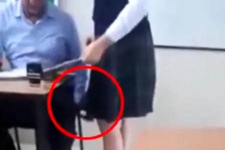 Müəllim şagirdinin gizlicə ətək altı görüntülərini çəkdi - -Təhsil Nazirliyi işdən qovdu