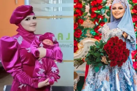 Dördüncü dəfə ana olan müğənni körpəsi ilə - -FOTO