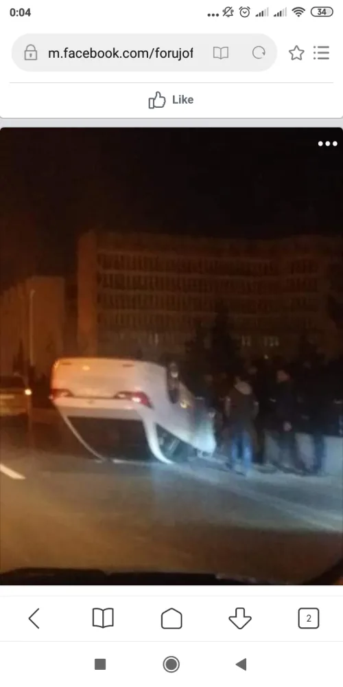 Bakıda sürücü maşını aşırdı