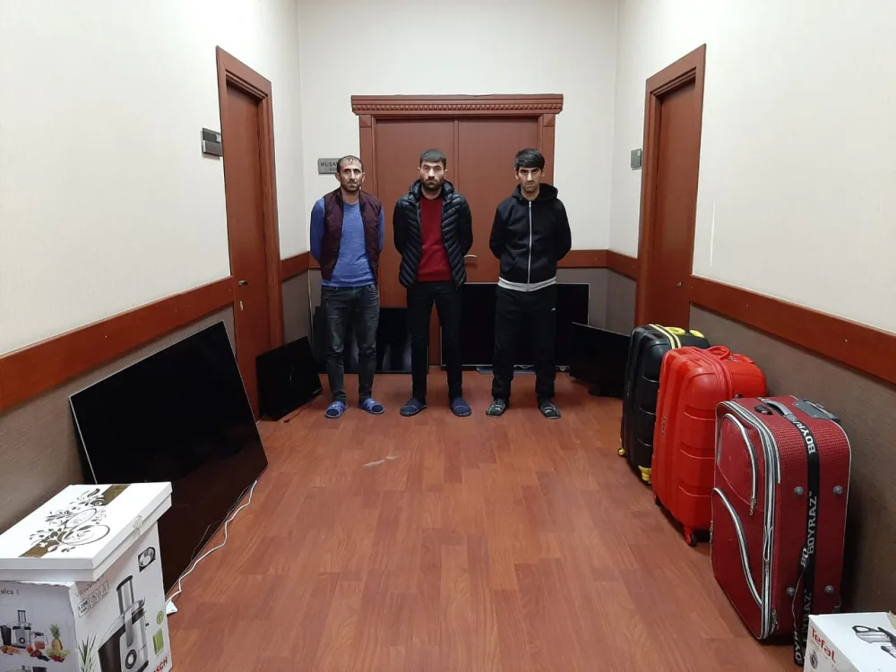 Bir evdən 3 dəfə oğurluq edən dəstə - YAXALANDI - FOTO - VİDEO