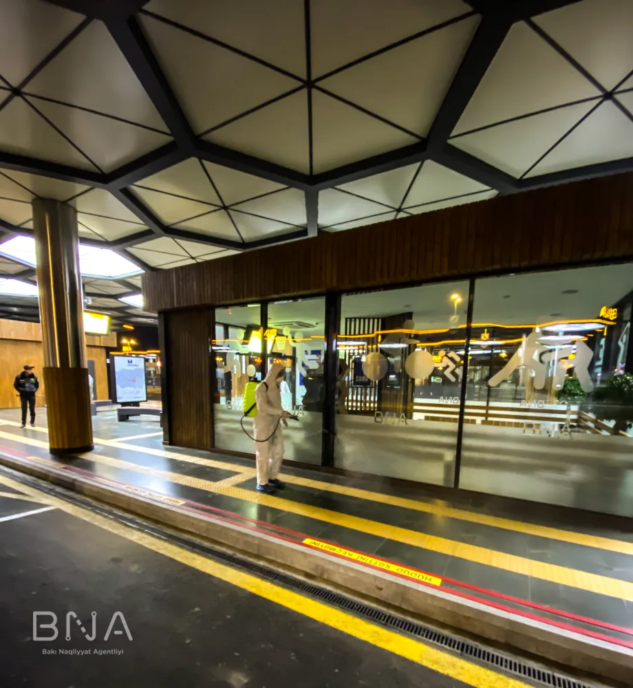 BNA dezinfeksiya işlərinə başladı - -FOTO