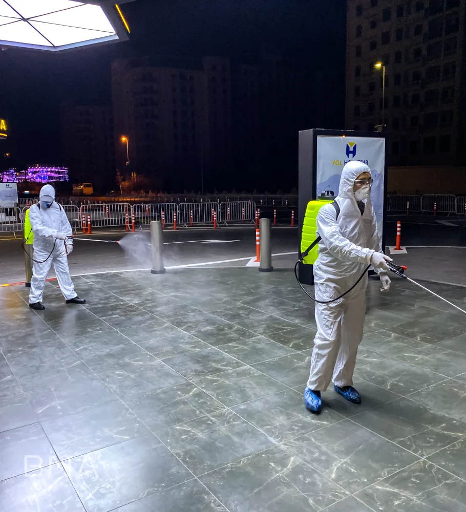 BNA dezinfeksiya işlərinə başladı - -FOTO