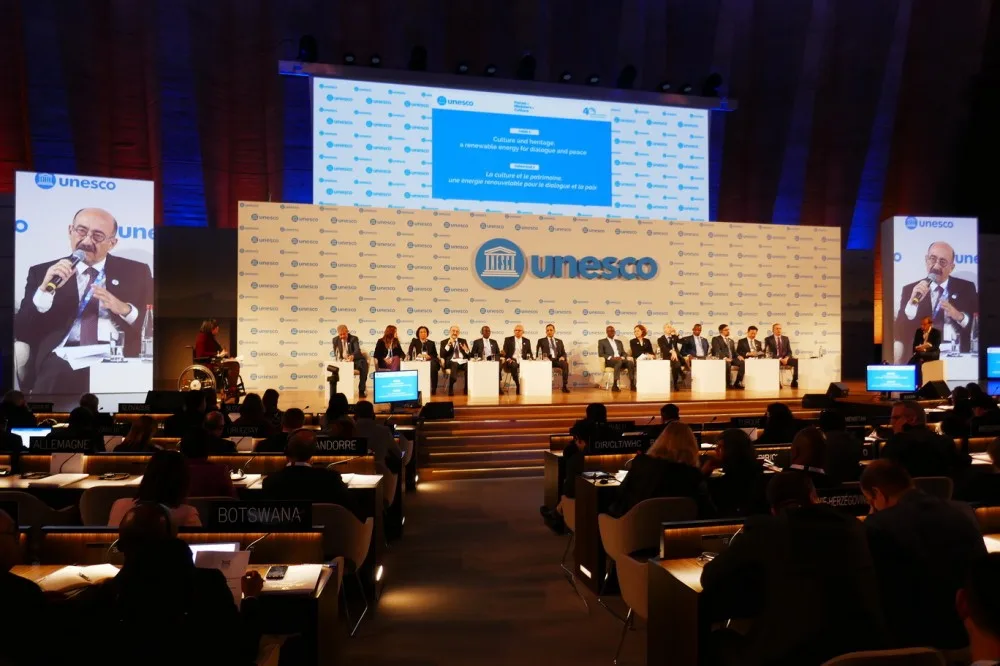 UNESKO baş qərargahında Mədəniyyət nazirlərinin birinci Forumu keçirilir - FOTO