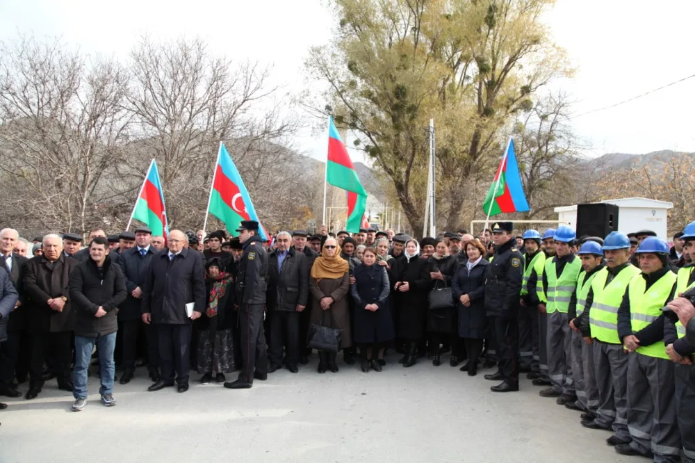 Qubada 948 evə - QAZ VERİLDİ - FOTO