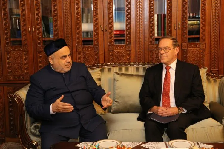 Allahşükür Paşazadə ABŞ səfiri ilə görüşdü - FOTO
