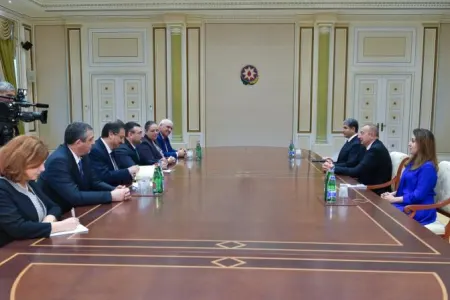 Prezident İlham Əliyev Bolqarıstanın daxili işlər nazirini qəbul edib