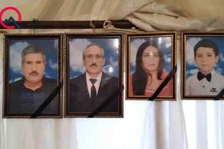Qaladakı qəzada ölənlər dəfn edildi, - qonaq gedirlərmiş -FOTOLAR
