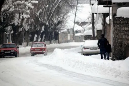 Azərbaycanda qar yağır - FAKTİKİ HAVA
