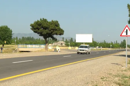 Azərbaycanda bu yol - YENİDƏN QURULDU - FOTO