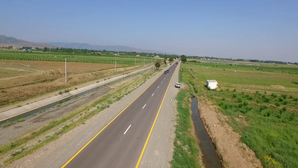 Azərbaycanda bu yol - YENİDƏN QURULDU - FOTO