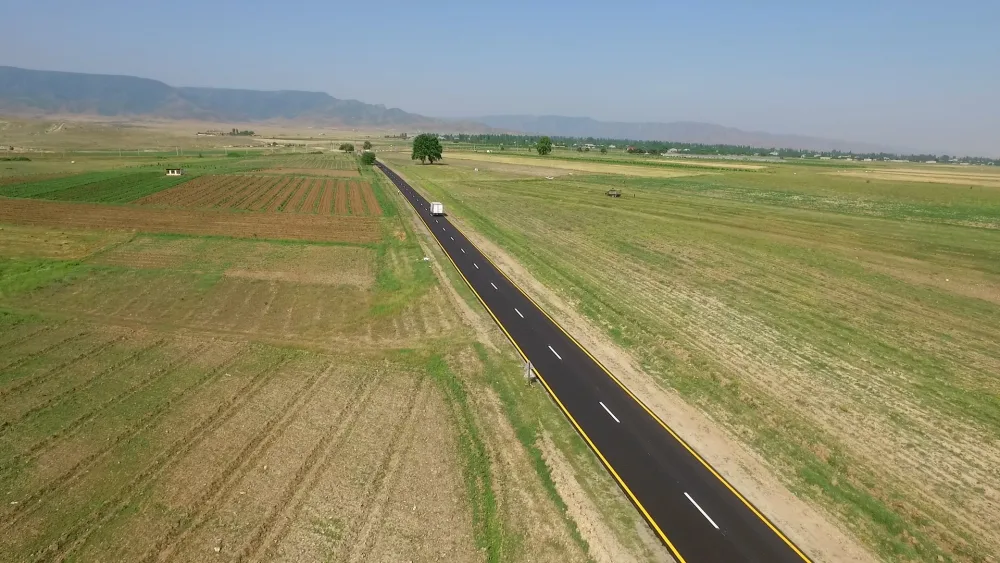 Azərbaycanda bu yol - YENİDƏN QURULDU - FOTO