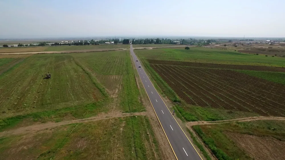 Azərbaycanda bu yol - YENİDƏN QURULDU - FOTO