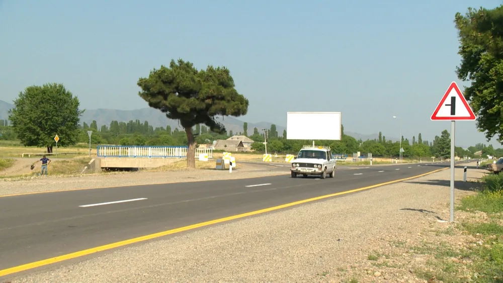 Azərbaycanda bu yol - YENİDƏN QURULDU - FOTO