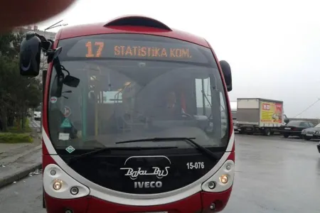 "BakuBus"da biabırçı görüntülər - VİDEO