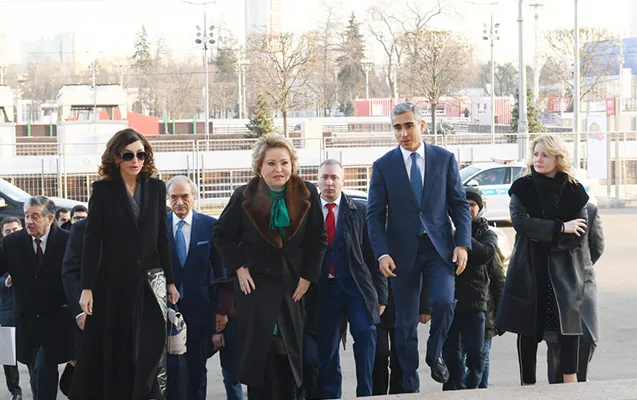 Mehriban Əliyeva “Azərbaycan” pavilyonunun açılışında olub - -FOTOLAR