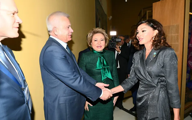 Mehriban Əliyeva “Azərbaycan” pavilyonunun açılışında olub - -FOTOLAR