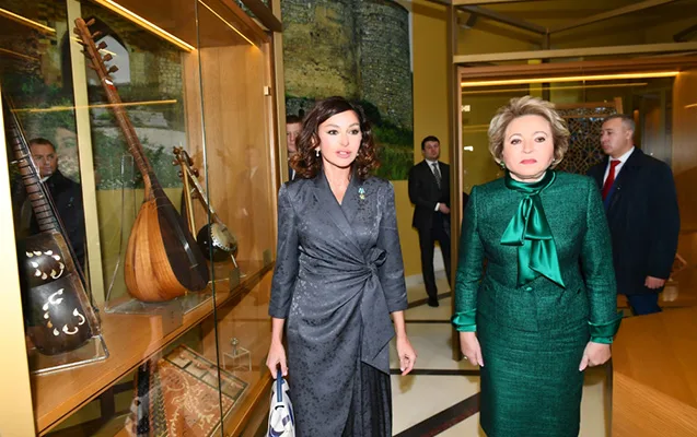 Mehriban Əliyeva “Azərbaycan” pavilyonunun açılışında olub - -FOTOLAR