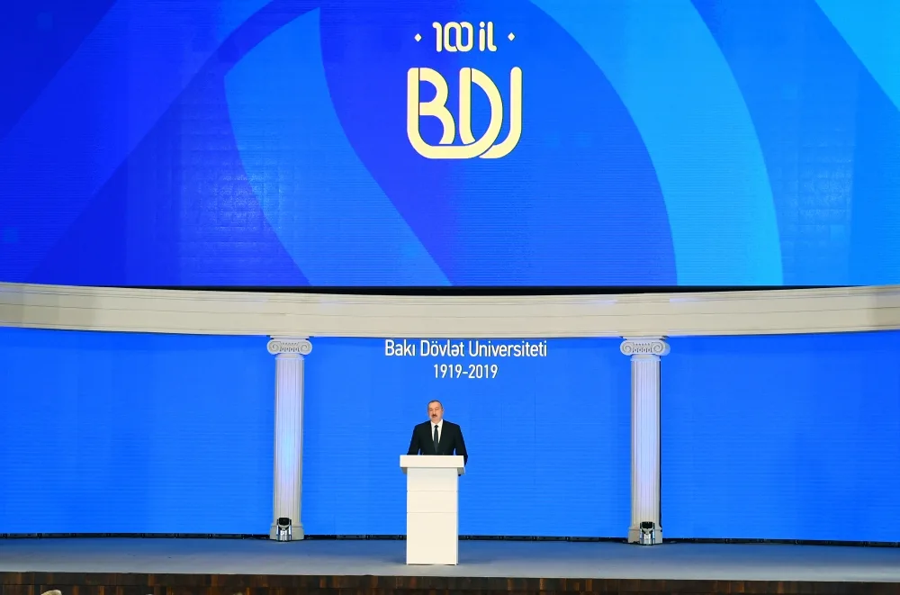 Prezident BDU-nun 100 illik yubileyində - FOTO- VİDEO - YENİLƏNDİ 2