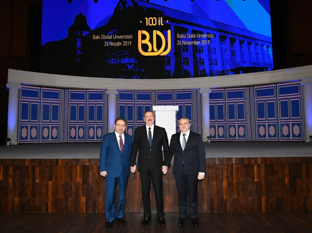 Prezident BDU-nun 100 illik yubileyində - FOTO- VİDEO - YENİLƏNDİ 2