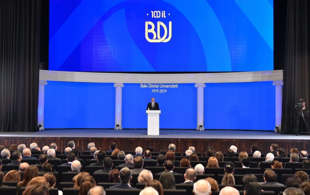 Prezident BDU-nun 100 illik yubileyində - FOTO- VİDEO - YENİLƏNDİ 2