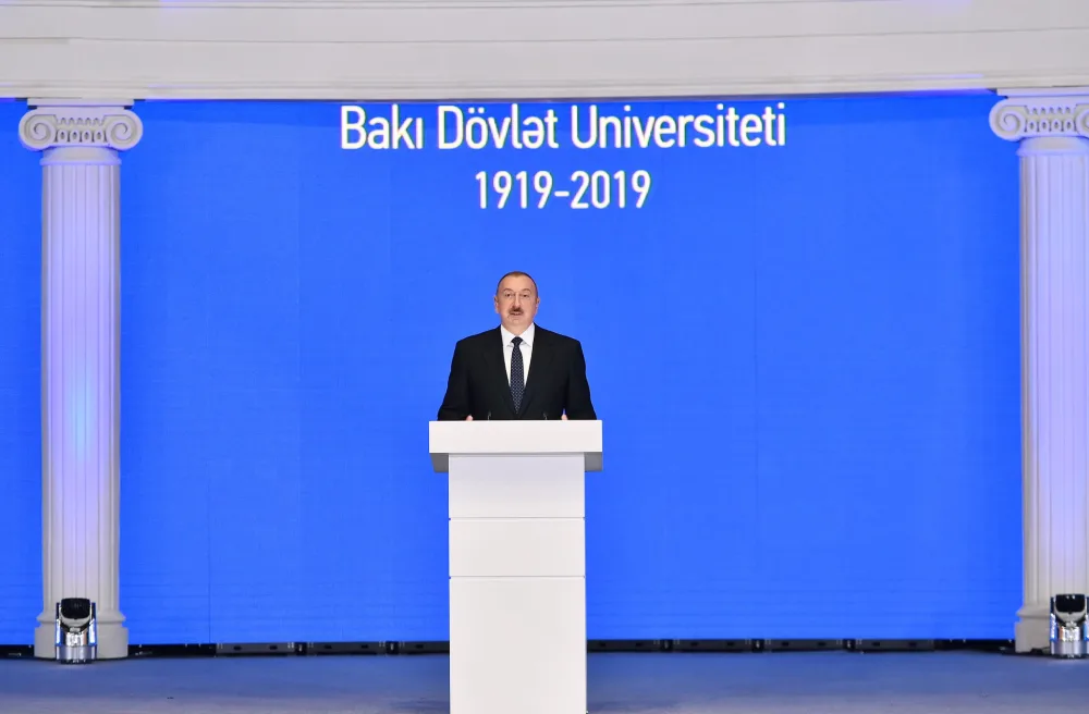 Prezident BDU-nun 100 illik yubileyində - FOTO- VİDEO - YENİLƏNDİ 2
