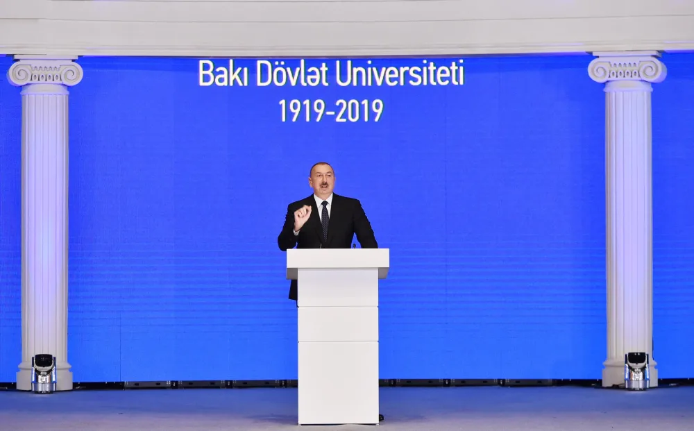 Prezident BDU-nun 100 illik yubileyində - FOTO- VİDEO - YENİLƏNDİ 2