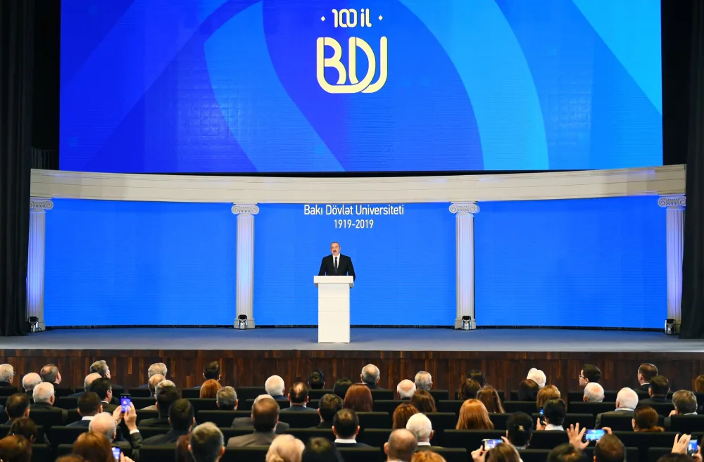 Prezident BDU-nun 100 illik yubileyində - FOTO- VİDEO - YENİLƏNDİ 2