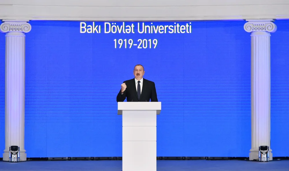 Prezident BDU-nun 100 illik yubileyində - FOTO- VİDEO - YENİLƏNDİ 2