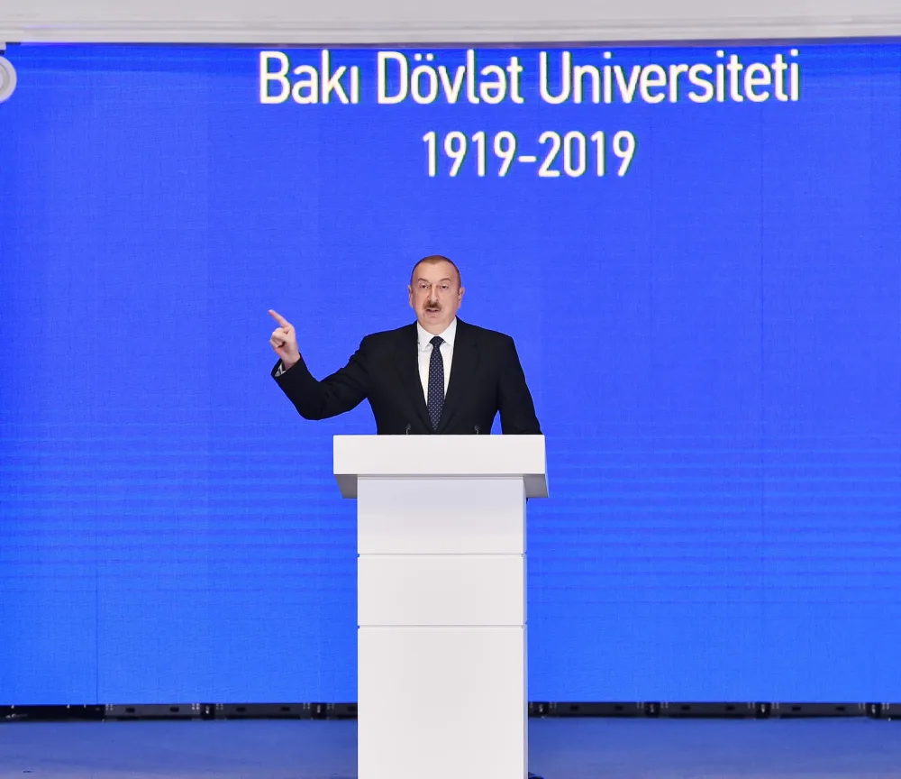Prezident BDU-nun 100 illik yubileyində - FOTO- VİDEO - YENİLƏNDİ 2