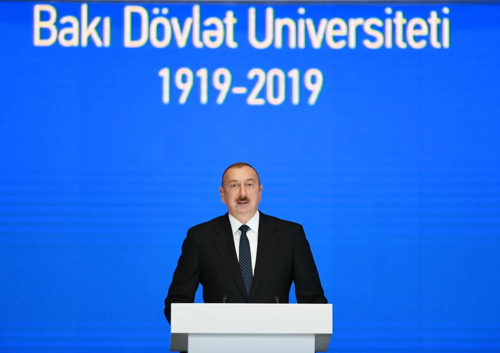 Prezident BDU-nun 100 illik yubileyində - FOTO- VİDEO - YENİLƏNDİ 2