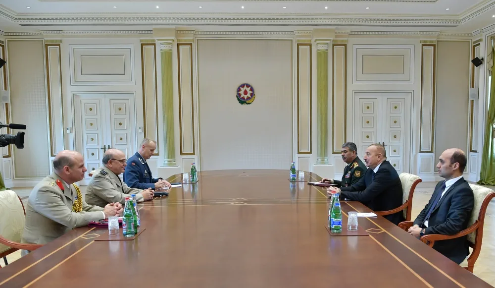 İlham Əliyev NATO Hərbi Komitəsi sədrini qəbul etdi - FOTO- YENİLƏNDİ