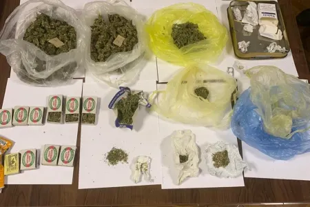 Xızıda keçmiş məhkumun evində narkotik və silah - AŞKARLANDI - FOTOLAR