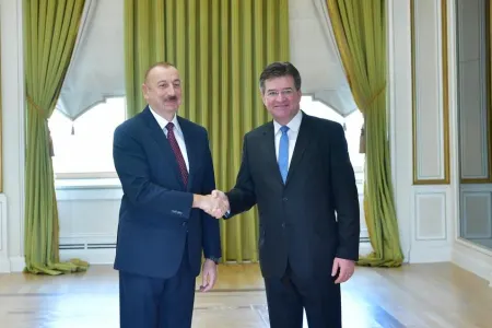 İlham Əliyev Miroslav Layçakı qəbul etdi - YENILƏNDİ- FOTO