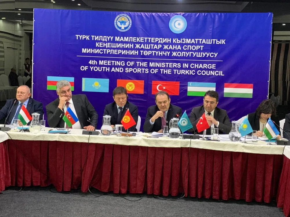Bişkekdə Türk Şurası Gənclər və İdman nazirlərinin 4-cü iclası