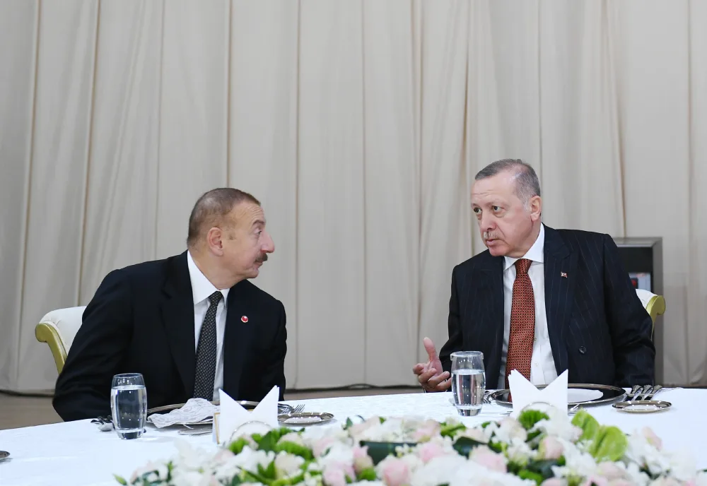 Prezident İlham Əliyev ziyafətdə iştirak edib - -TANAP