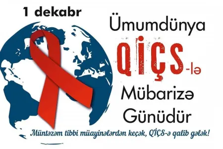 Dekabrın 1-i Dünya QİÇS-lə Mübarizə Günüdür