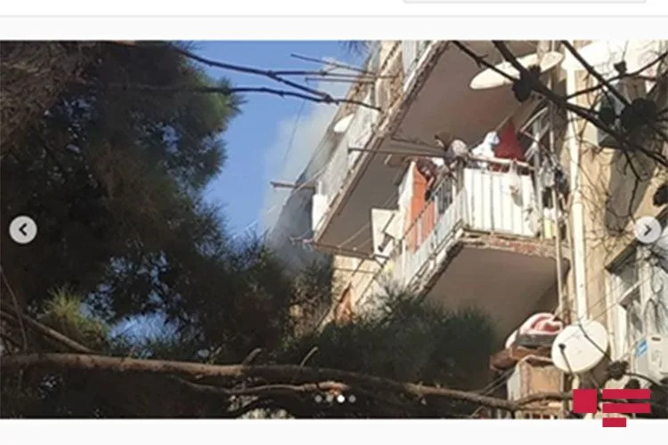 Bakıda yataqxanada yanğın olub - -7 nəfər tüstüdən zəhərlənib
